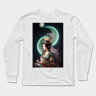 Moon Goddess Long Sleeve T-Shirt